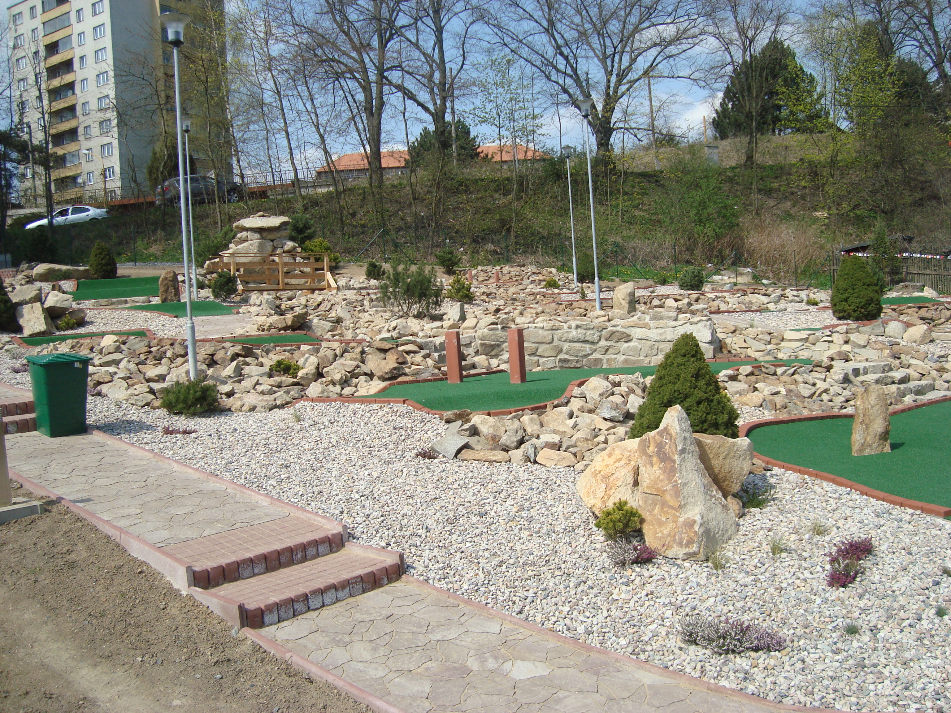 Foto z realizace Minigolf Adventure golf Jihlava