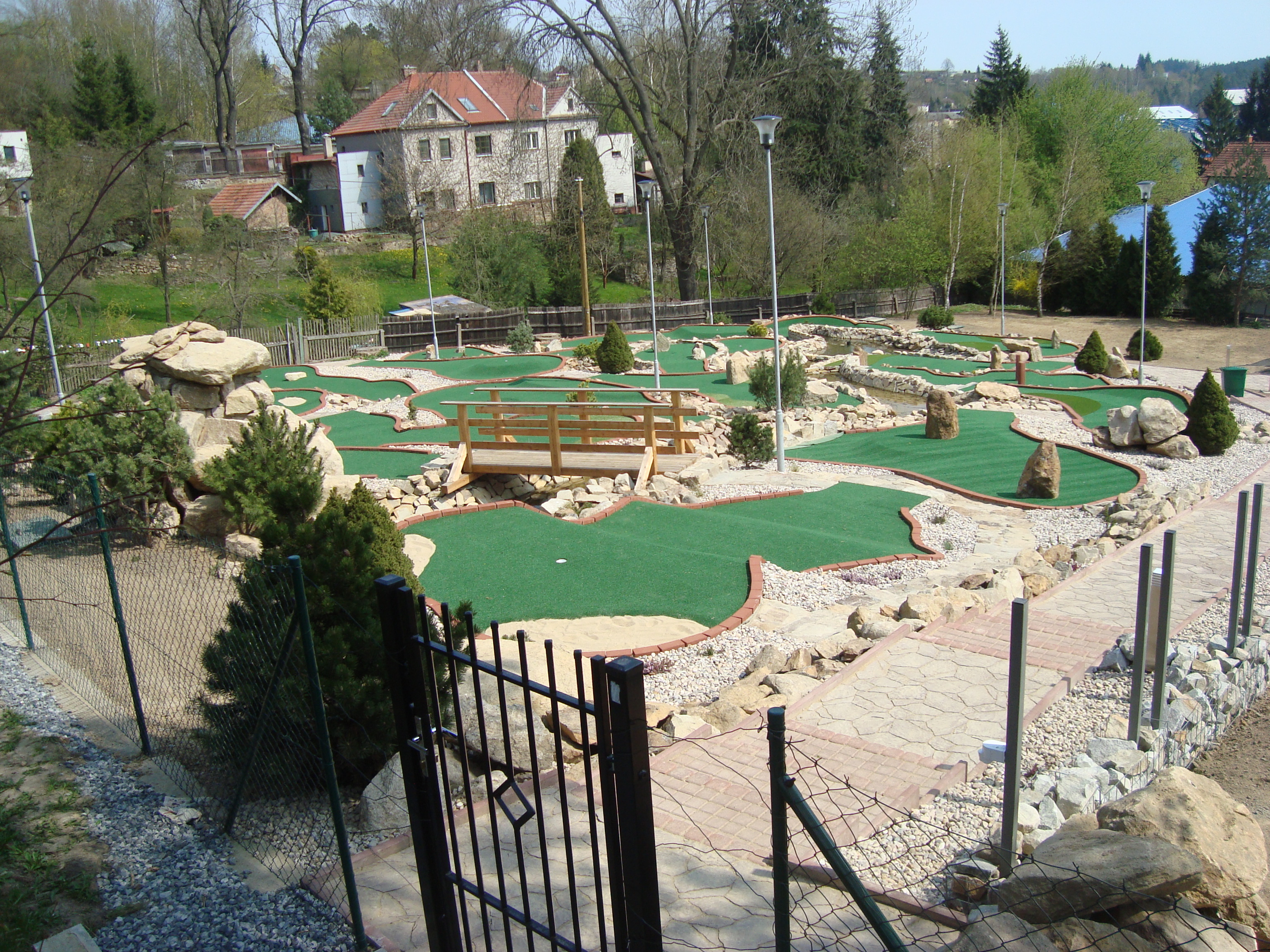 Foto z realizace Minigolf Adventure golf Jihlava